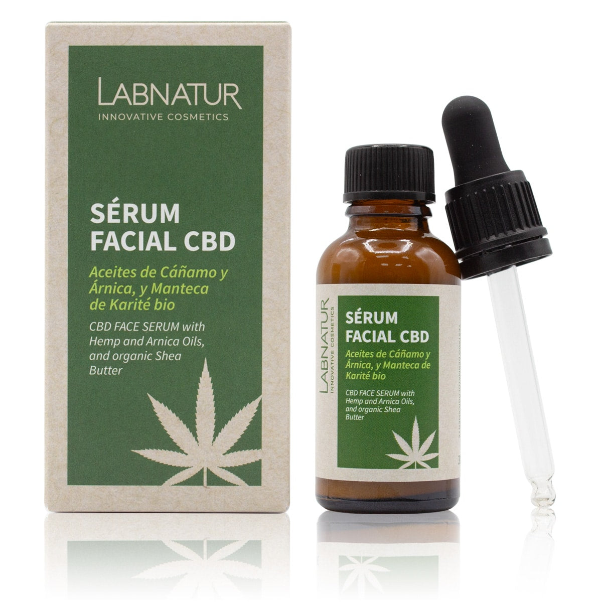 Sérum Facial con CBD Labnatur 30 ml | Hidratación y Calma | Firmeza, Luminosidad y Piel Sensible | Vegano_0