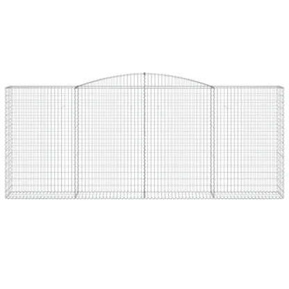 Cestas De Gaviones 15 Uds Forma De Arco Hierro 400x50x160/180cm_3