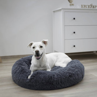 Kerbl Cama Para Perros Suave Fluffy Gris 18 Cm_2