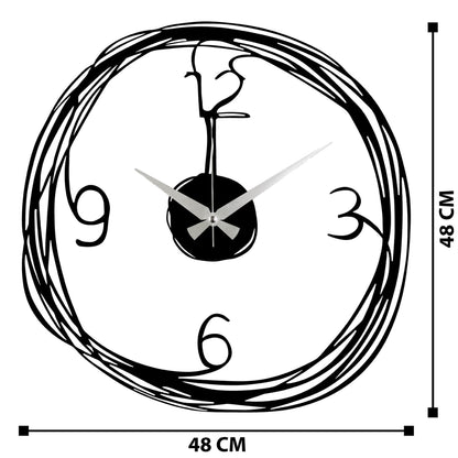 Reloj De Pared Metal Sencillo_1