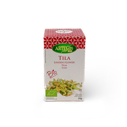 Saquetas de chá Artemis Bio Linden Infusion 20 saquetas