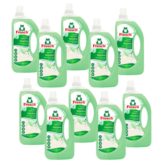 Embalagem de 10x Frosch Multiusos doméstico pH neutro 1 L