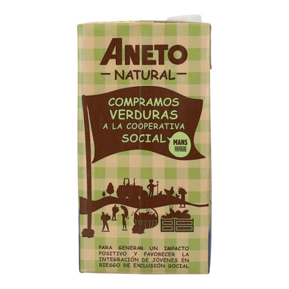 Caldo de legumes natural macio Eco Aneto 1L