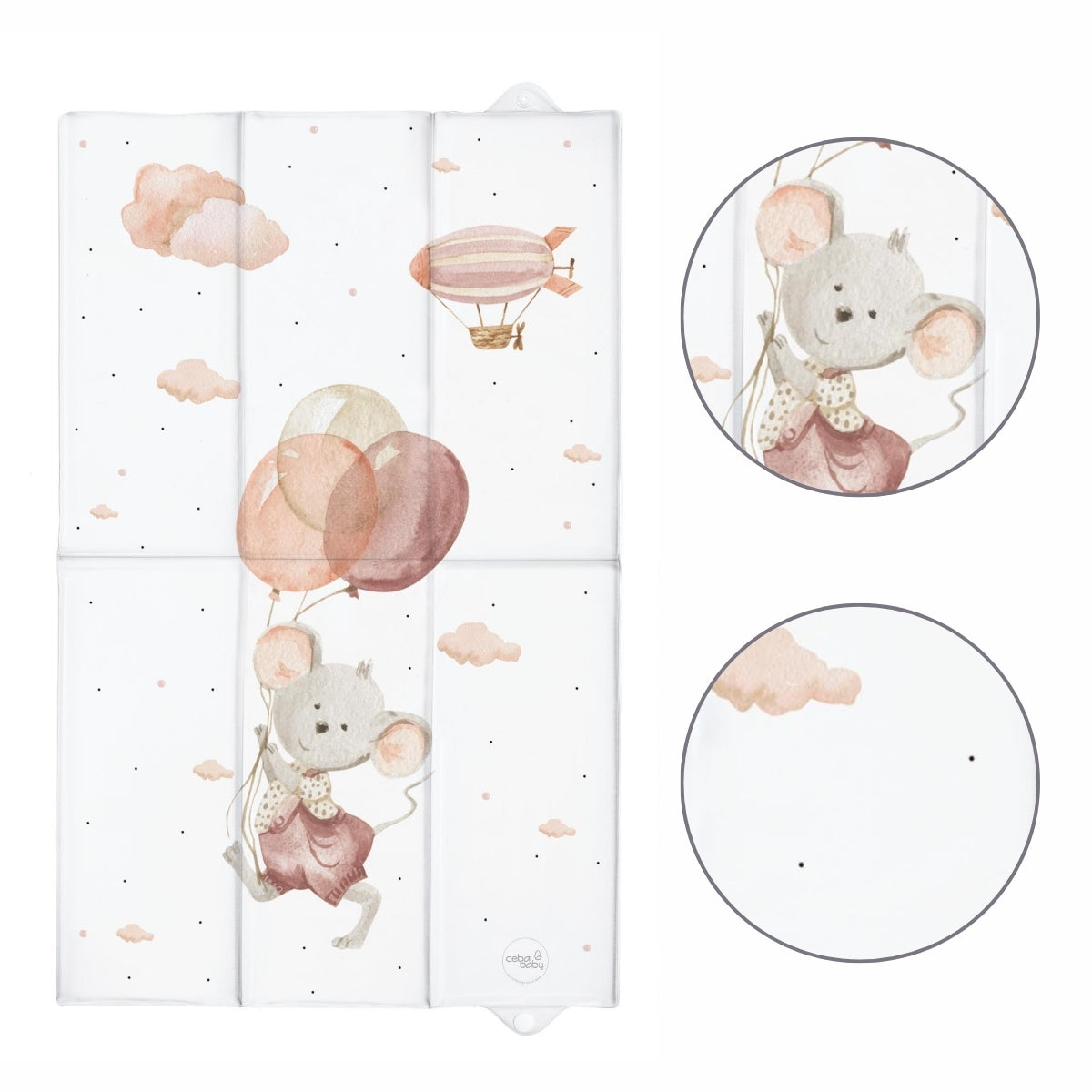 Cambiador Plegable Xl Basic Mouse_1