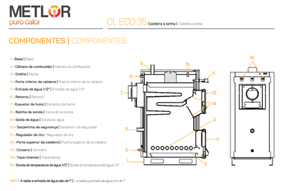 Calderas De Leña Metlor Modelo Cl Eco 35_3
