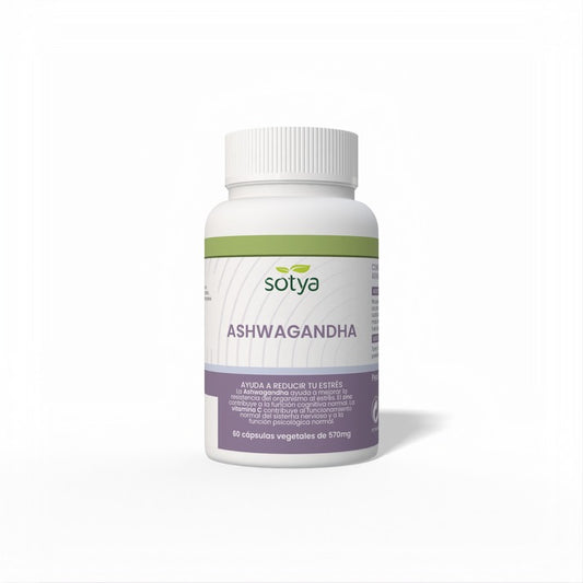 Ashwagandha 570 mg Sotya 60 Cápsulas