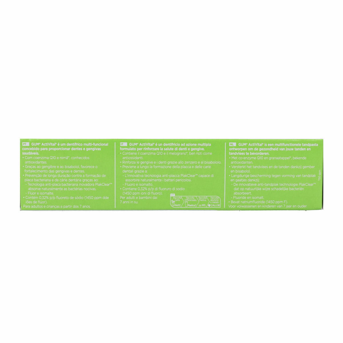 Activital duo pack gel dentífrico Gum 2x75ml