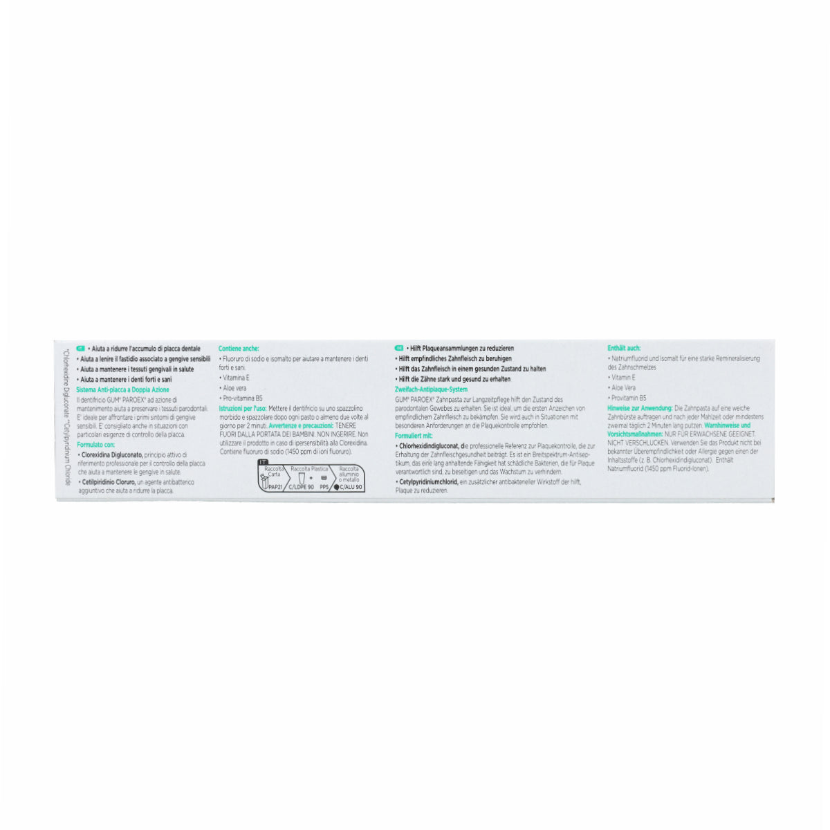 Paroex prevención pasta dentífrica Gum 75ml