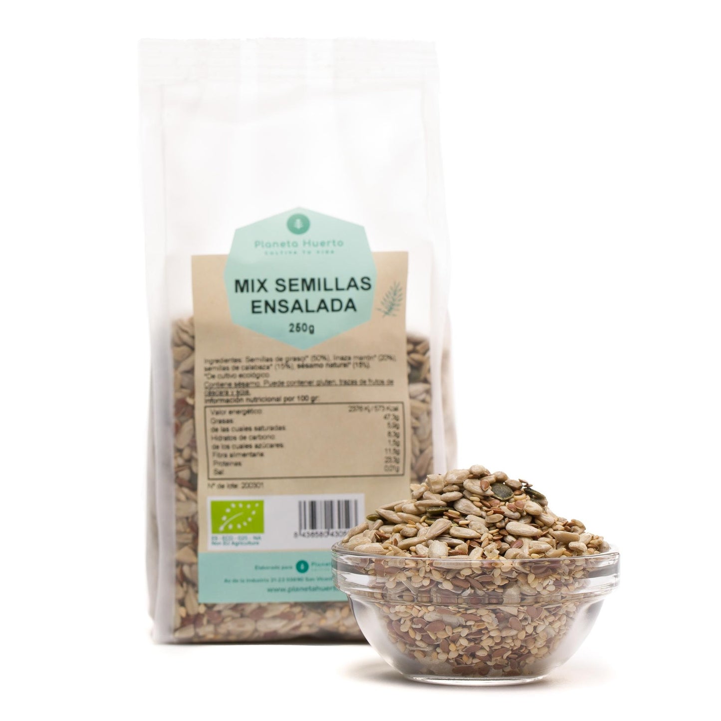 Mistura de Sementes para Salada ECO Planeta Huerto 250 g