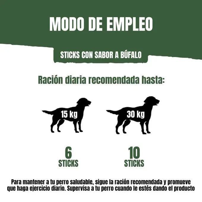AdVenturos Sticks Búfalo Selvagem 120 g