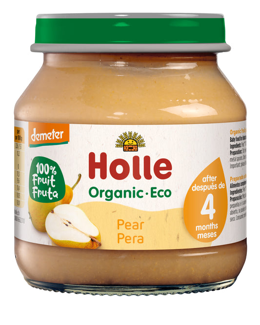 100 % Pera Demeter a partir 4 meses Holle 125gr