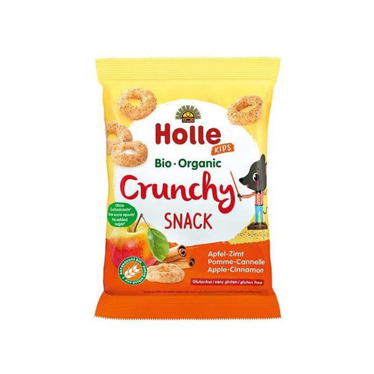 Snack de Manzana-Canela bio para Bebés a partir de 3 años Holle 25gr