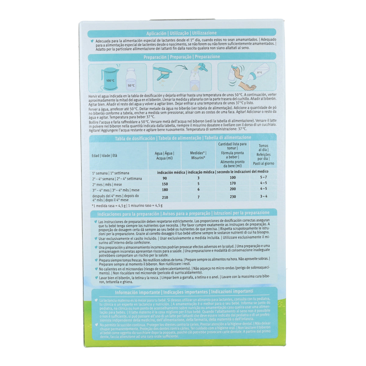Leite Infantil Holle Biological Formula 1 400 g