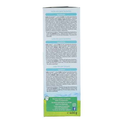 Leite Infantil Holle Biological Formula 1 400 g