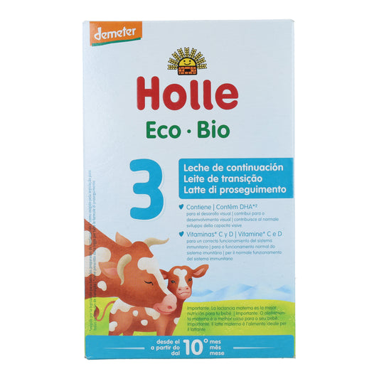Leite de transição 3 (+10 meses) Holle 600g