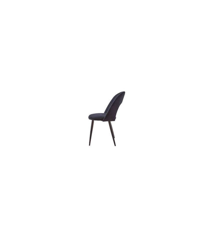 Pack De 4 Sillas Nueva Teruel Tela Velvet En Negro. 89 Cm (alto) 48 Cm (ancho) 48 Cm (fond_1