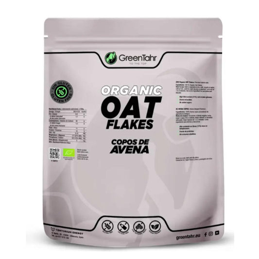 Flocos de aveia sem glúten ECO: (1Kg) Embalagem XXL