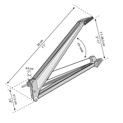 Abertura automática do teto de ventilação para estufas