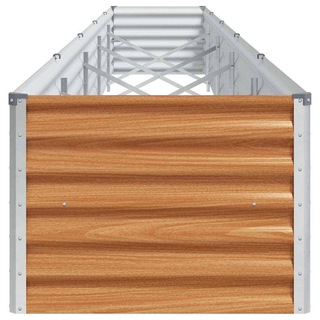 Arriate Elevado Marrón Claro 485 X 50 X 36 Cm Acero Galvanizado_5