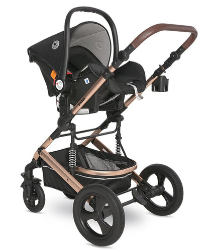 Carro De Bebé De Tres Piezas Boston Hasta 22 Kg Black_4