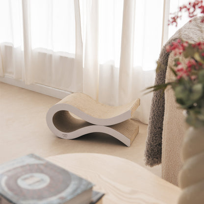 Rascador Para Gatos Ondulado, Cartón Corrugado, Reversible_2