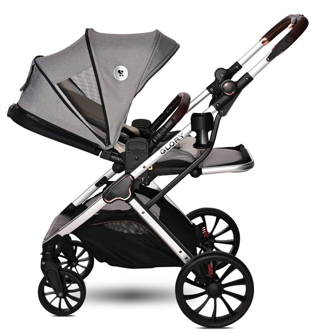 Carrito De Bebé Trio Glory Hasta 22 Kg Opaline Grey_2