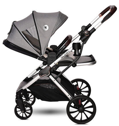 Carrito De Bebé Duo Glory Hasta 22 Kg Opaline Grey_4