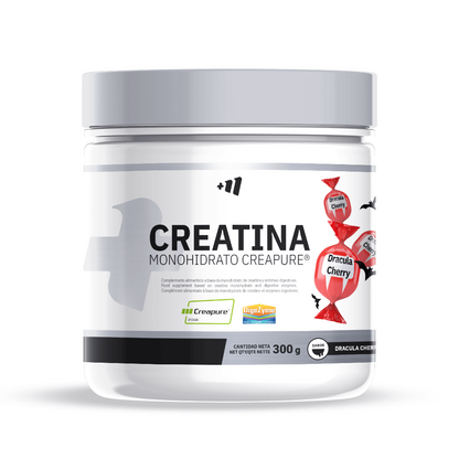 Creatina Monohidrato (creapure®) - 300g - Dracula Cherry - Aumenta La Fuerza - Masmusculo_0