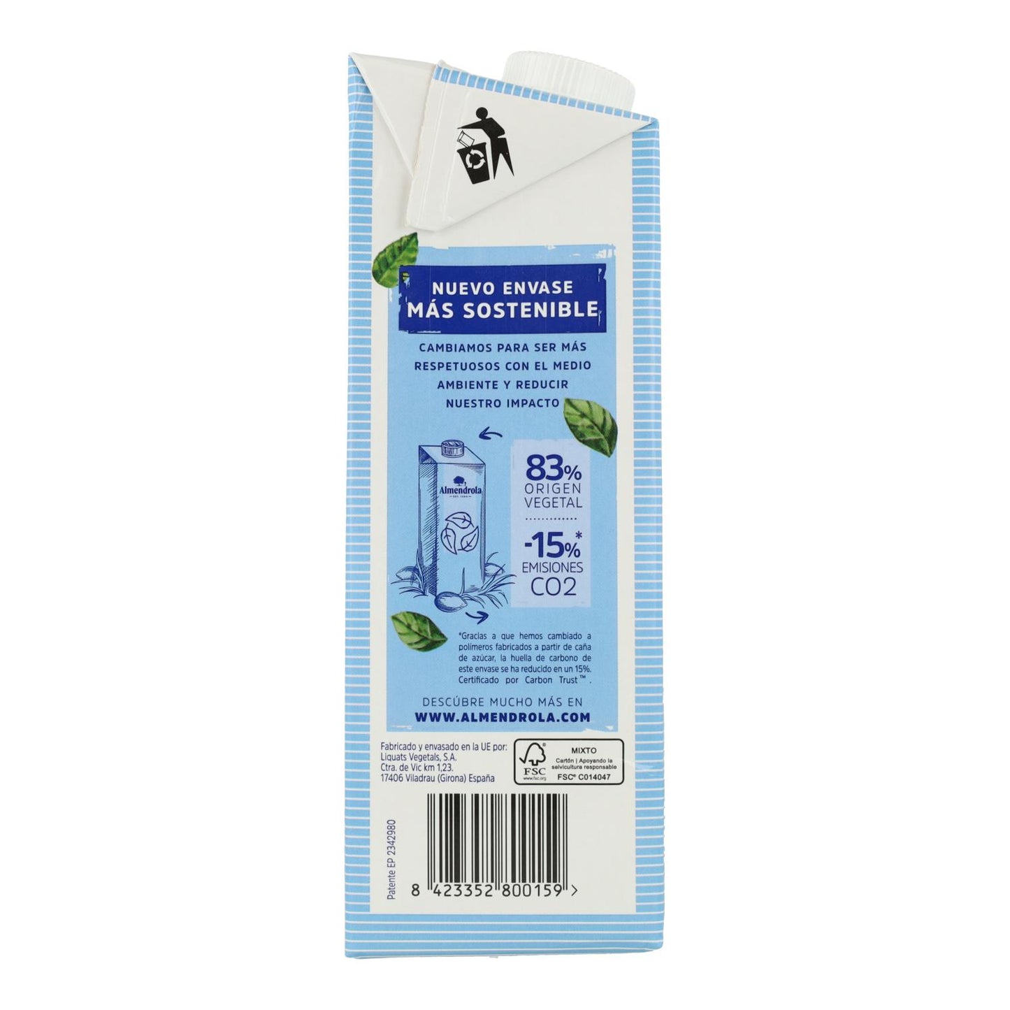 Bebida de Amêndoa Original Almendrola 1 L