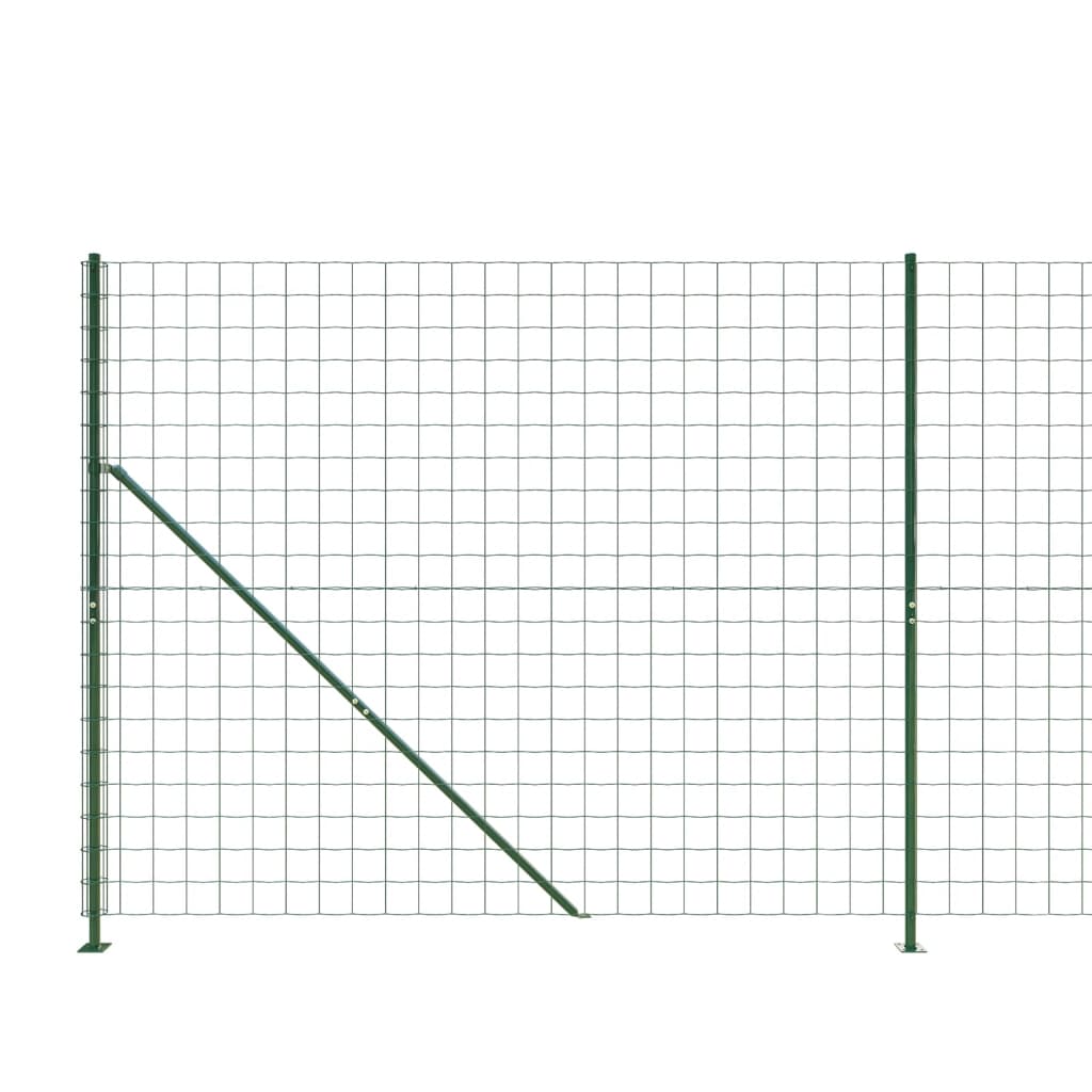 Cerca De Alambre Con Brida Verde 2x10 M / Vetonek_3
