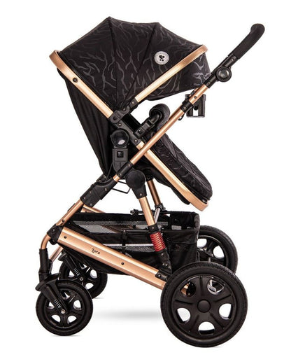 Carro De Bebé Tres Piezas Convertible Lora Hasta 15 Kg Luxe Black_4