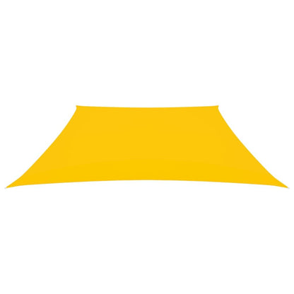Vidaxl Toldo De Vela Tela Oxford Trapecio Amarillo 2/4x3 M_1