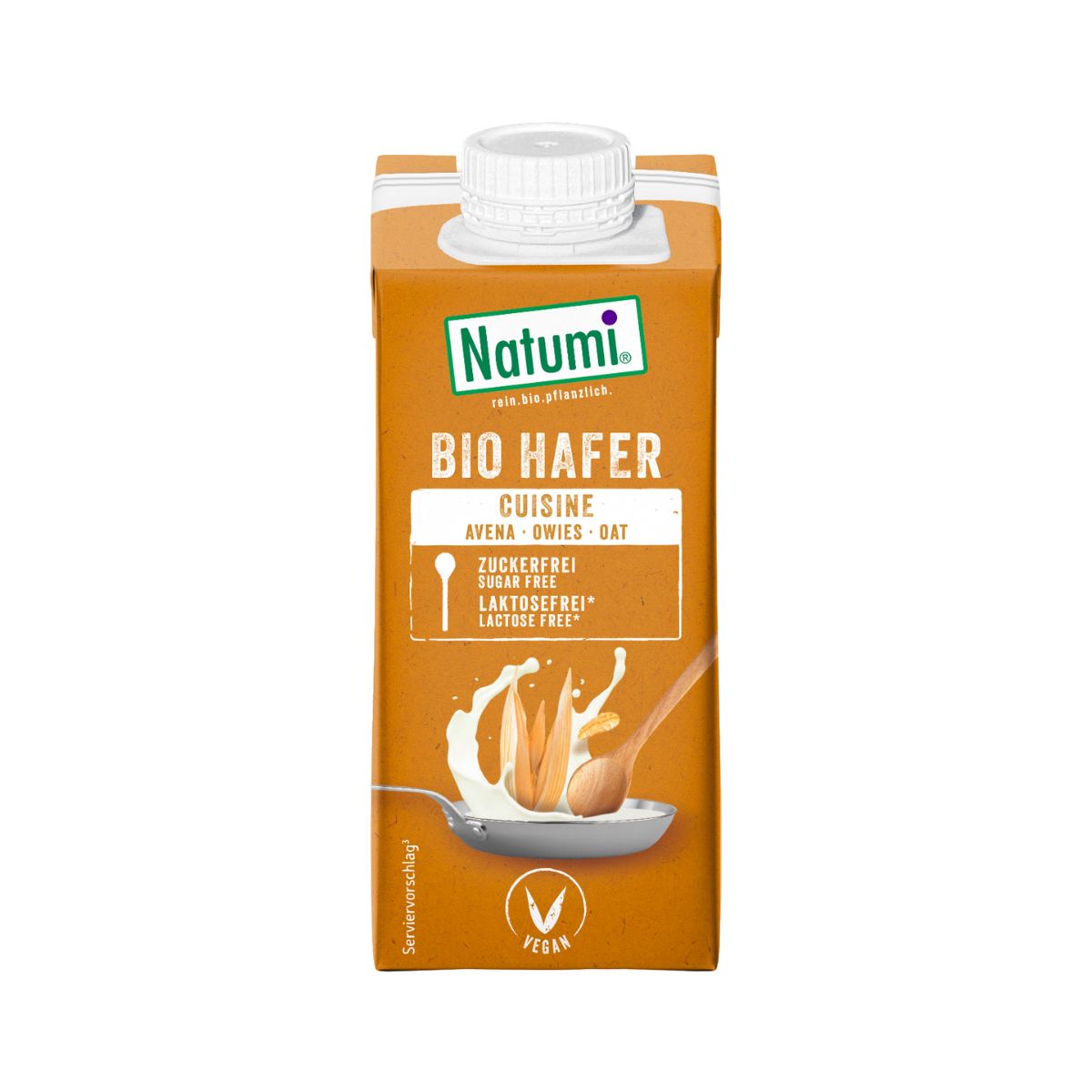 Natumi Creme de Aveia Líquido Biológico para Cozinhar, 200 ml