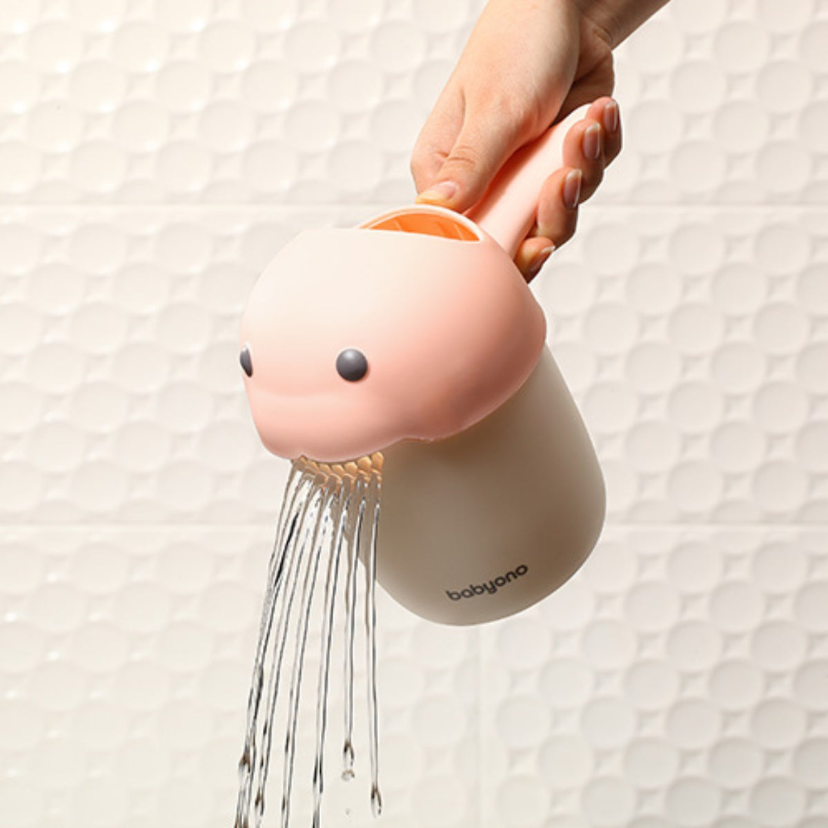 Jarra Del Baño Para Bebés Ballena Pink_2