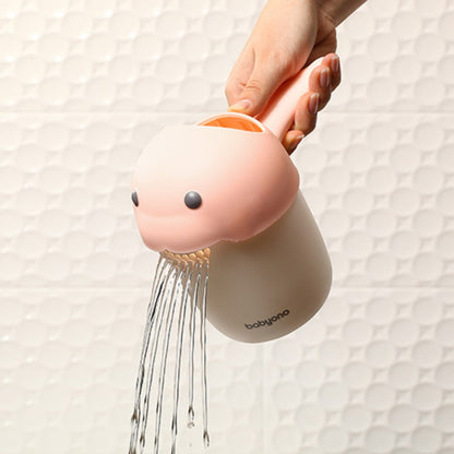 Jarra Del Baño Para Bebés Ballena Pink_2