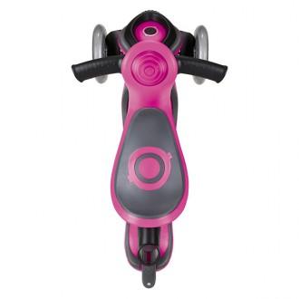 Scooter convertível 5 em 1 Globber Evo Comfort rosa