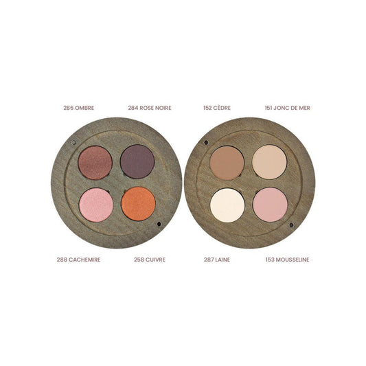Paleta de sombras recarregáveis ​​Gipsy Bio Earth Boho