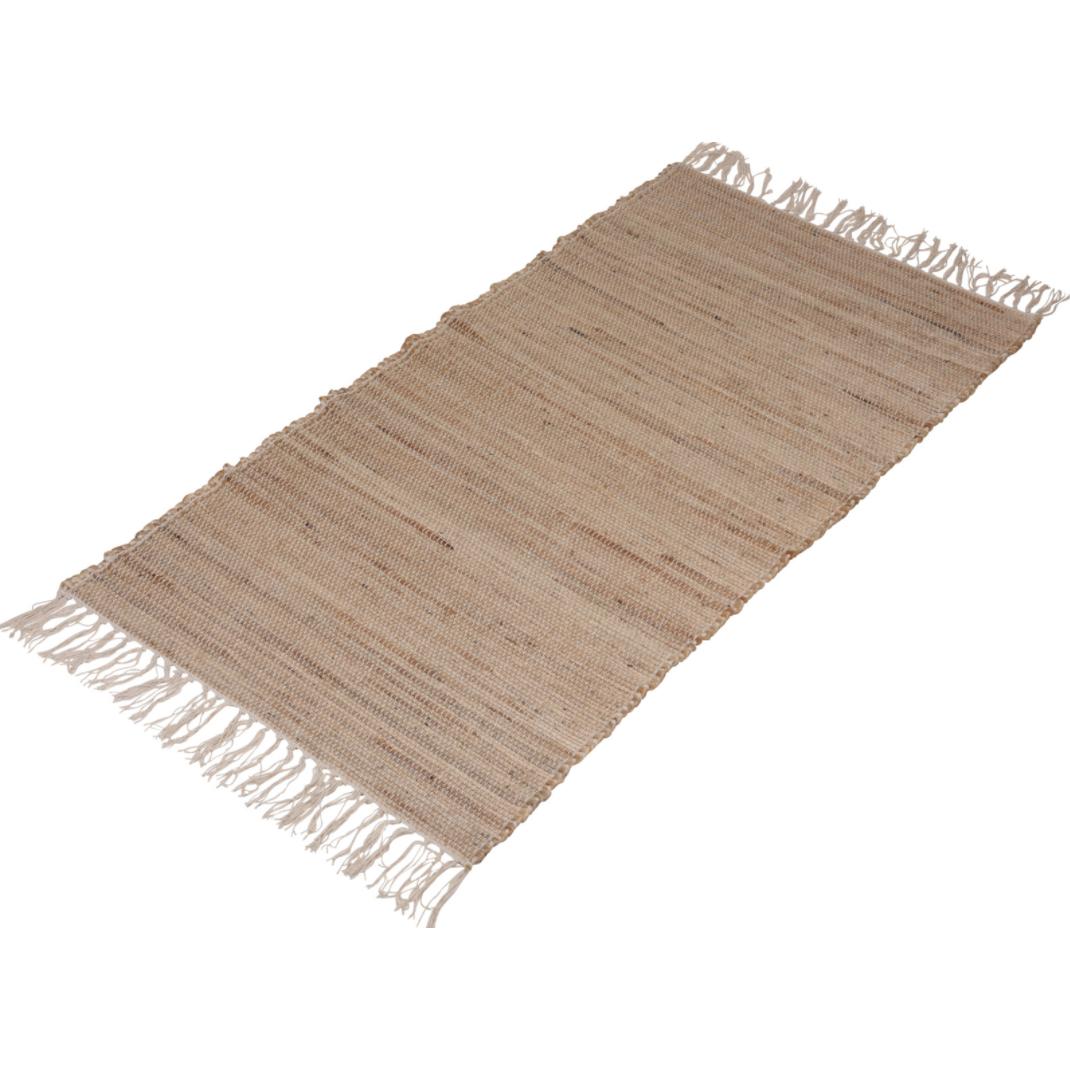Alfombra Algodón con Yute 120 x 180 cm