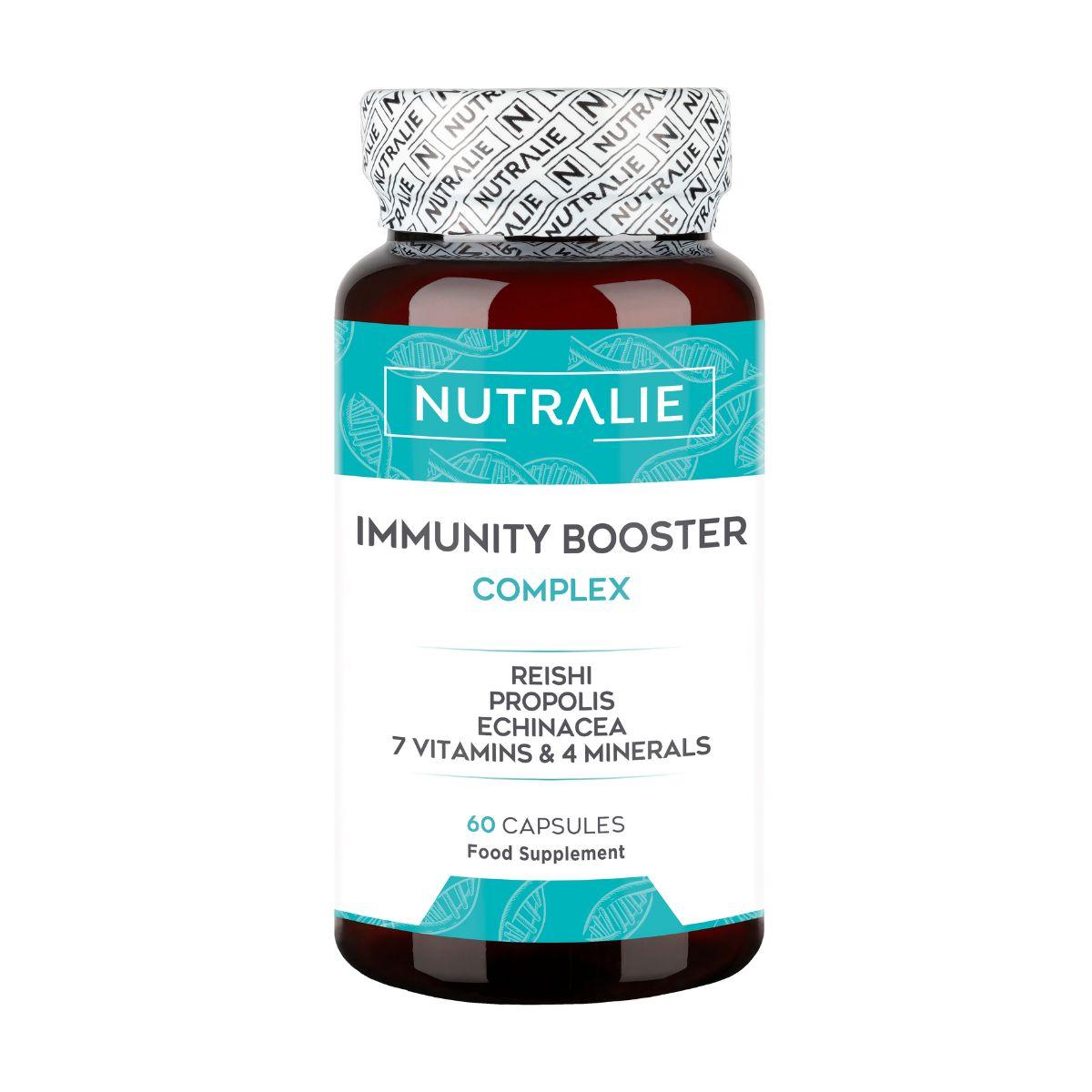 Nutralie Immune Defenses com Reishi + Própolis + Equinácea 60 cápsulas