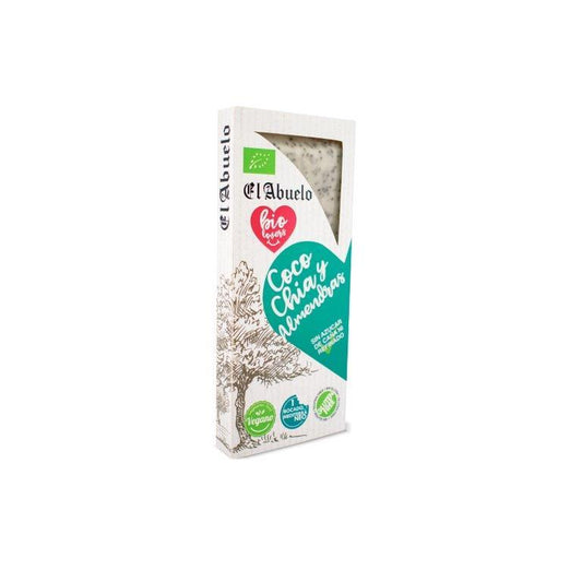Nougat vegan de coco, chia e amêndoas ECO El Abuelo, 200 g