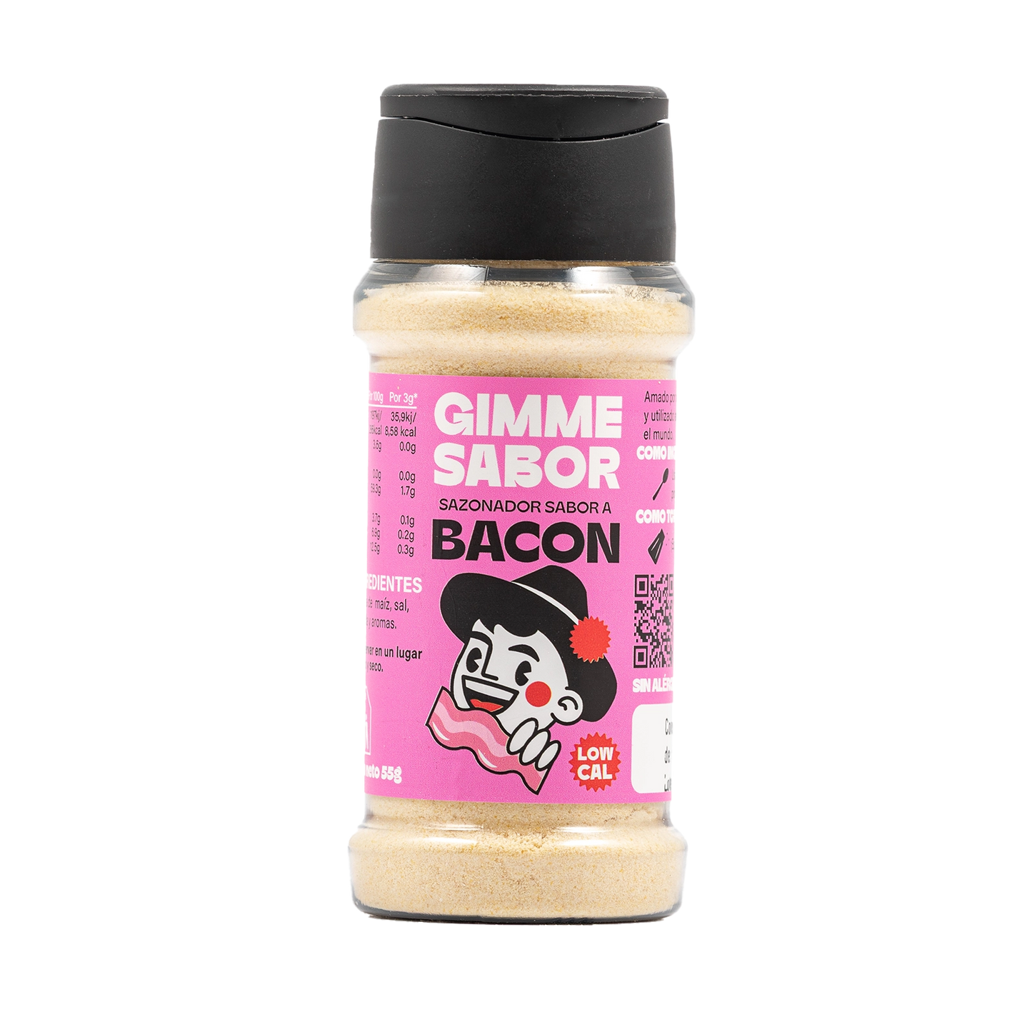 Sazonador vegetal sabor bacon