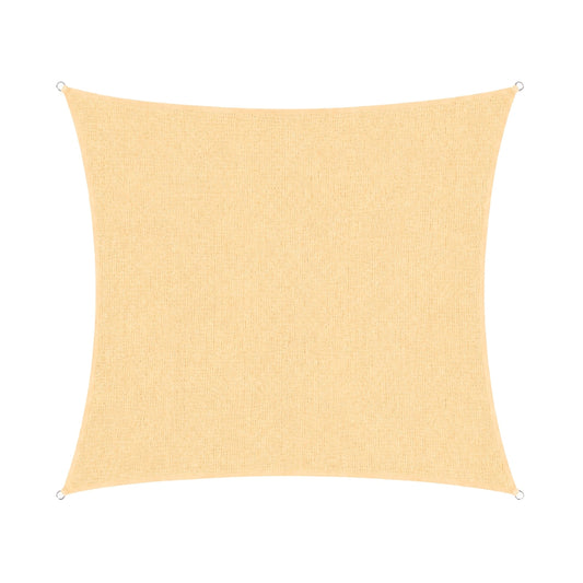 Toldo Vela Permeable Caudrada 3.6x3.6 M Beige Nortene_0