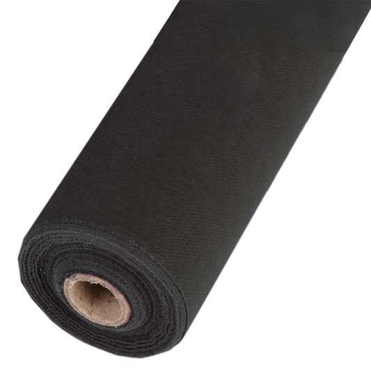 Rede geotêxtil anti-ervas daninhas Faura 1,25 x 10 m 100 g/m² preta