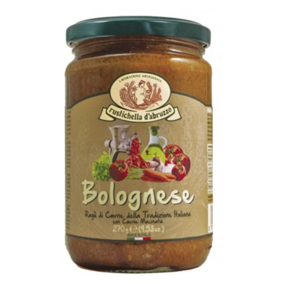 Molho de tomate com ragu de carne, Rustichella D'Abruzzo à bolonhesa 270g