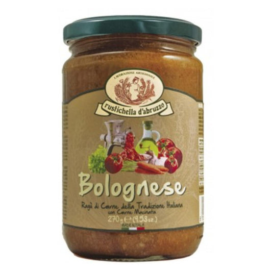 Molho de tomate com ragu de carne, Rustichella D'Abruzzo à bolonhesa 270g