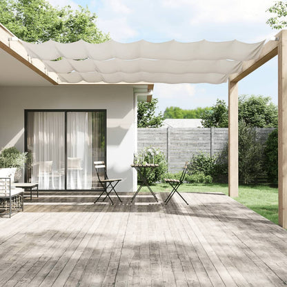 Vidaxl Toldo Vertical Blanco 100x420 Cm Tela Oxford_1