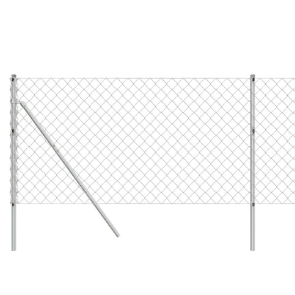 Cerca De Alambre Plateado 1,1x10 M / Vetonek_1