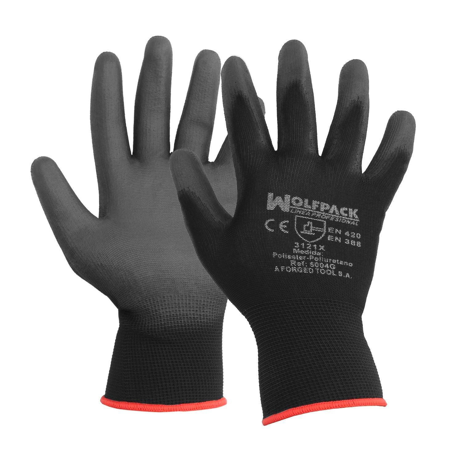Guantes Poliuretano / Nylon Impregnado  7 (par)
