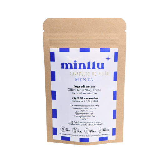 Caramelos 100% De Xilitol Menta 30g_0