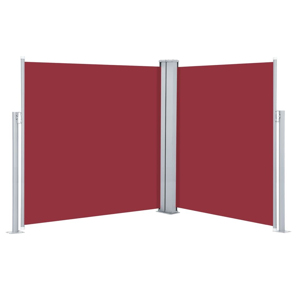 Vidaxl Toldo Lateral Retráctil Rojo 140x600 Cm_0
